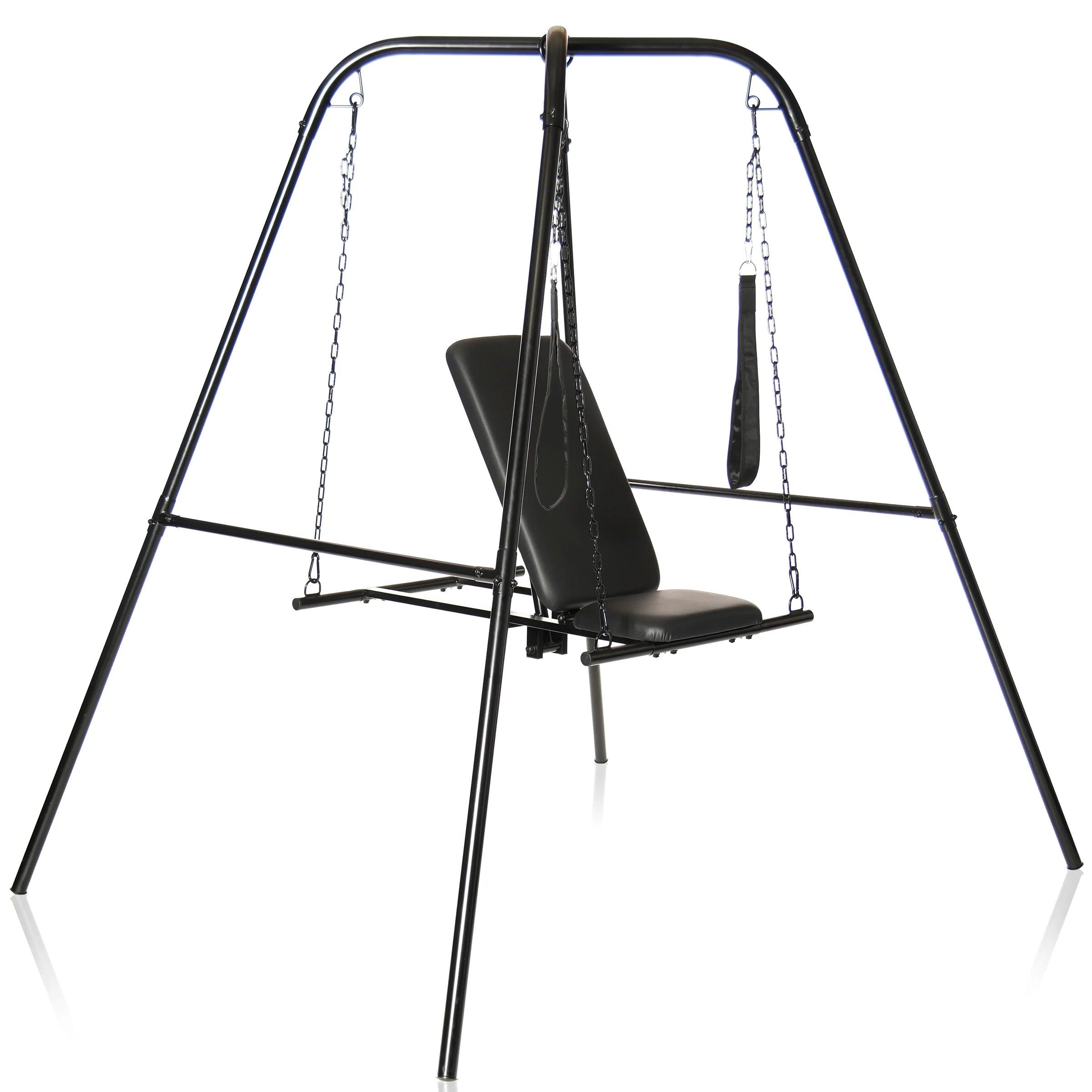 Throne Deluxe Adjustable Sling With Sex Machine - Buy At Luxury Toy X - Free 3-Day Shipping