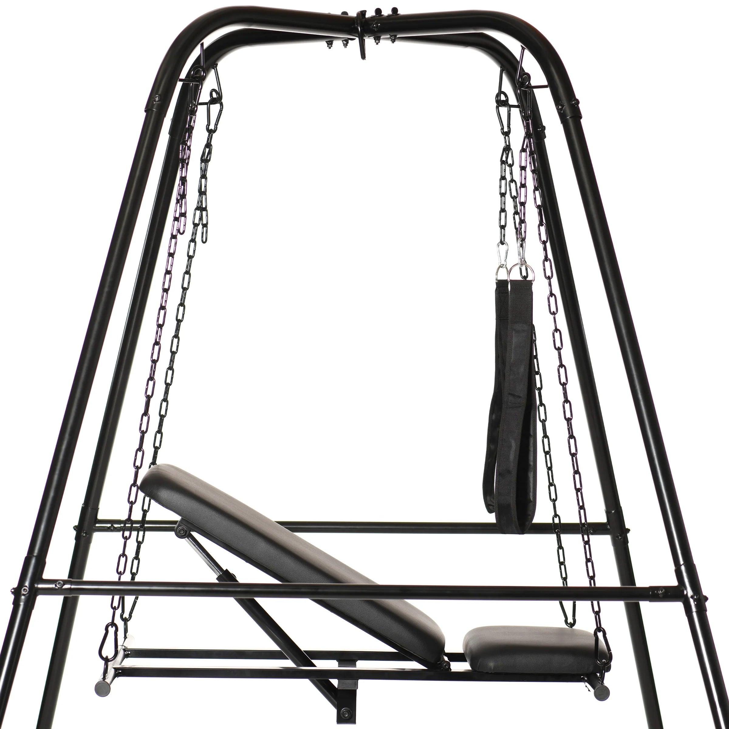 Throne Deluxe Adjustable Sling With Sex Machine - Buy At Luxury Toy X - Free 3-Day Shipping