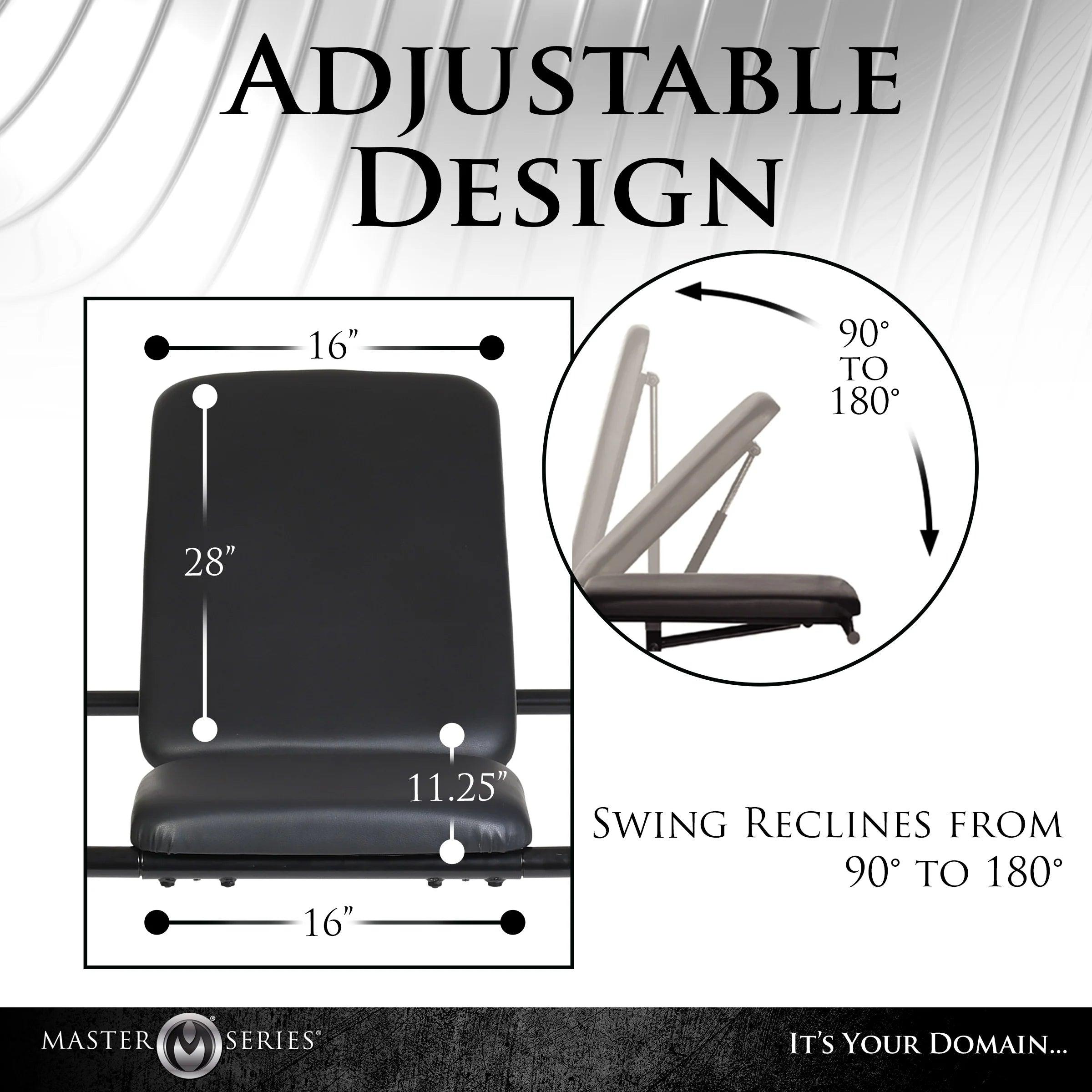 Throne Deluxe Adjustable Sling With Sex Machine - Buy At Luxury Toy X - Free 3-Day Shipping
