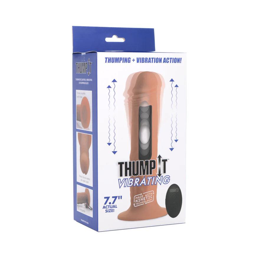 Thump It 7X Remote Vibrating & Thumping Dildo - Buy At Luxury Toy X - Free 3-Day Shipping