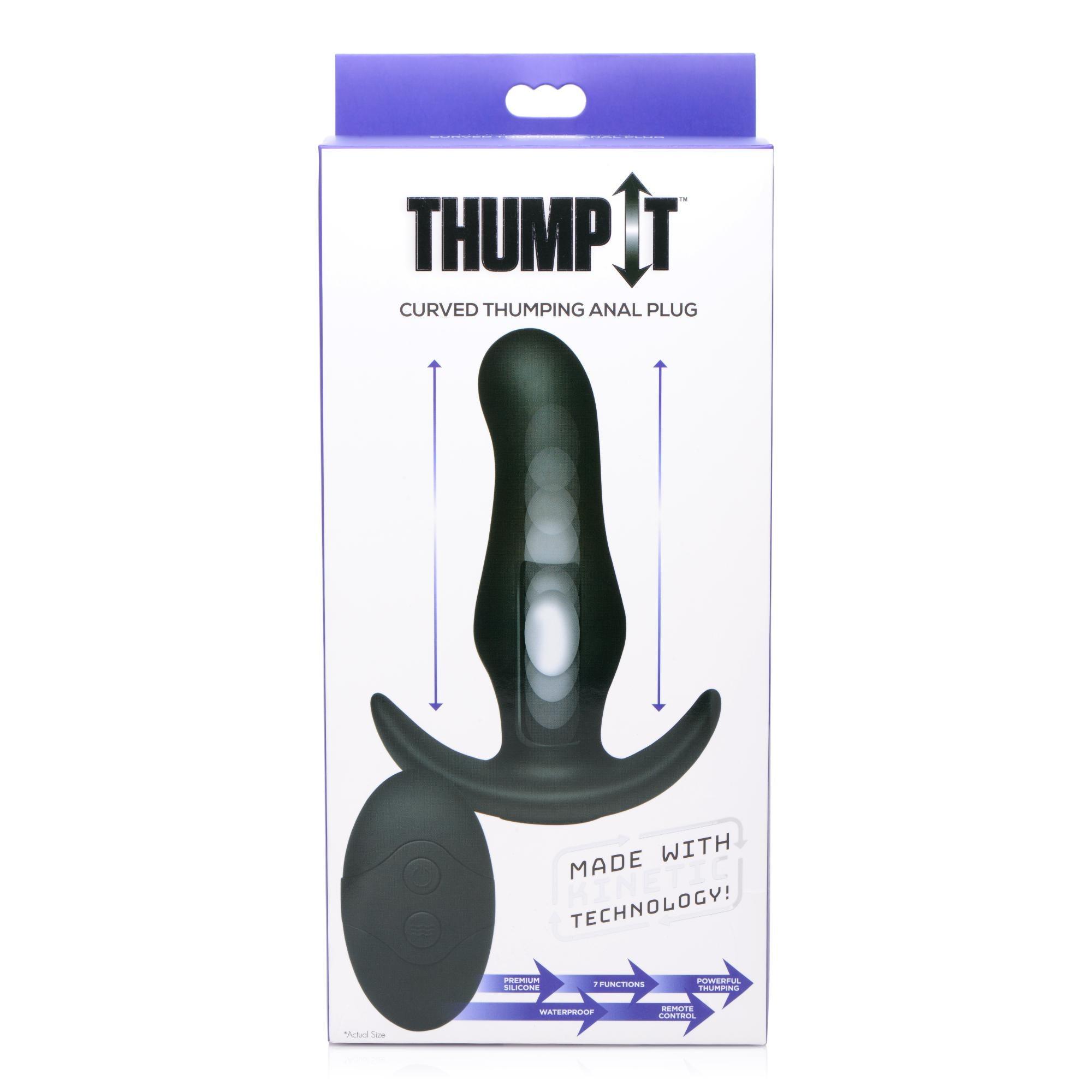 Thump It Kinetic Thumping 7x Prostate Anal Plug - Buy At Luxury Toy X - Free 3-Day Shipping
