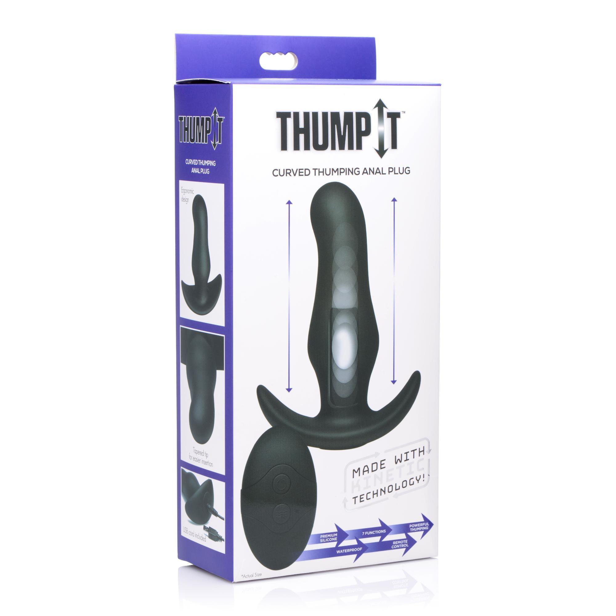 Thump It Kinetic Thumping 7x Prostate Anal Plug - Buy At Luxury Toy X - Free 3-Day Shipping