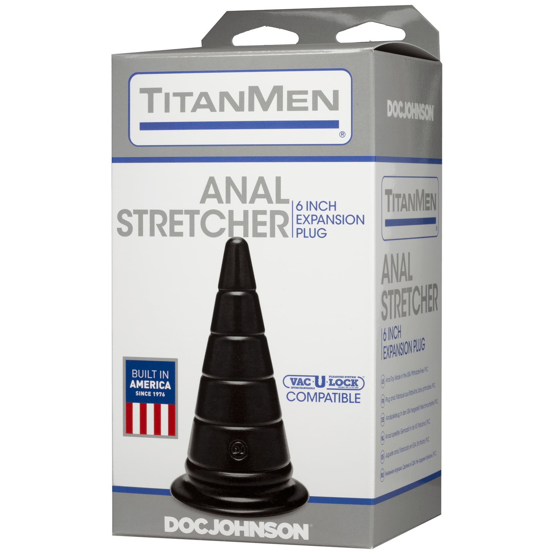 TitanMen - Anal Stretcher - 6 Inch Expansion Plug - Buy At Luxury Toy X - Free 3-Day Shipping