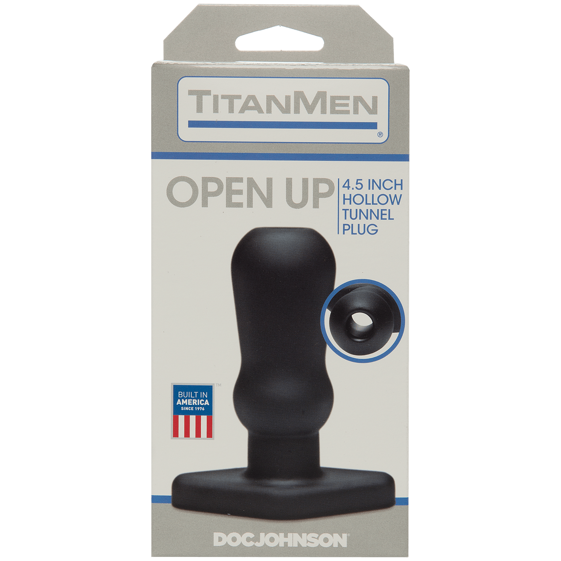 TitanMen - Open Up Hollow Tunnel Anal Plug - Buy At Luxury Toy X - Free 3-Day Shipping