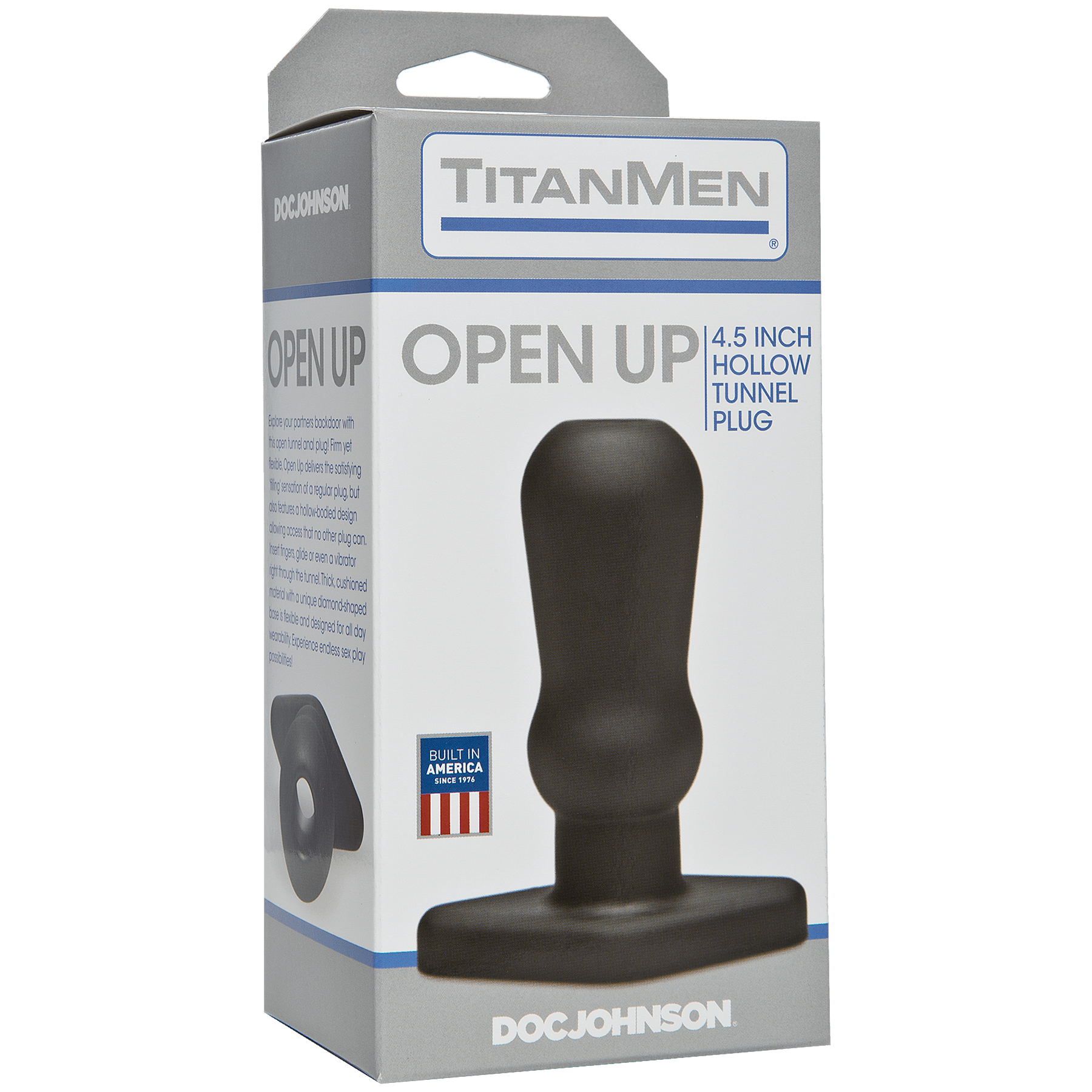 TitanMen - Open Up Hollow Tunnel Anal Plug - Buy At Luxury Toy X - Free 3-Day Shipping