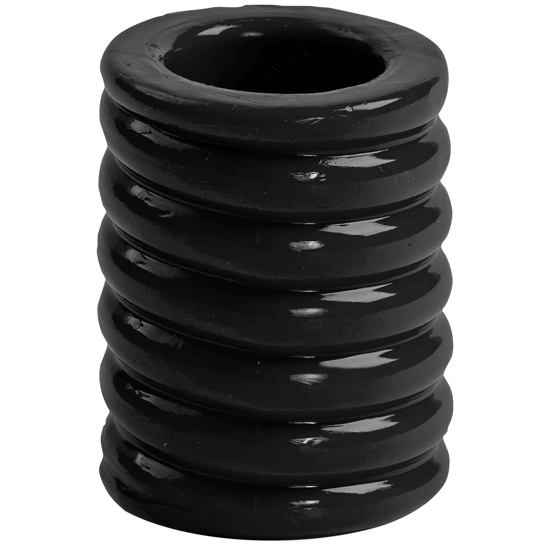 TitanMen Ribbed Stretch-To-Fit Cock Cage - Buy At Luxury Toy X - Free 3-Day Shipping