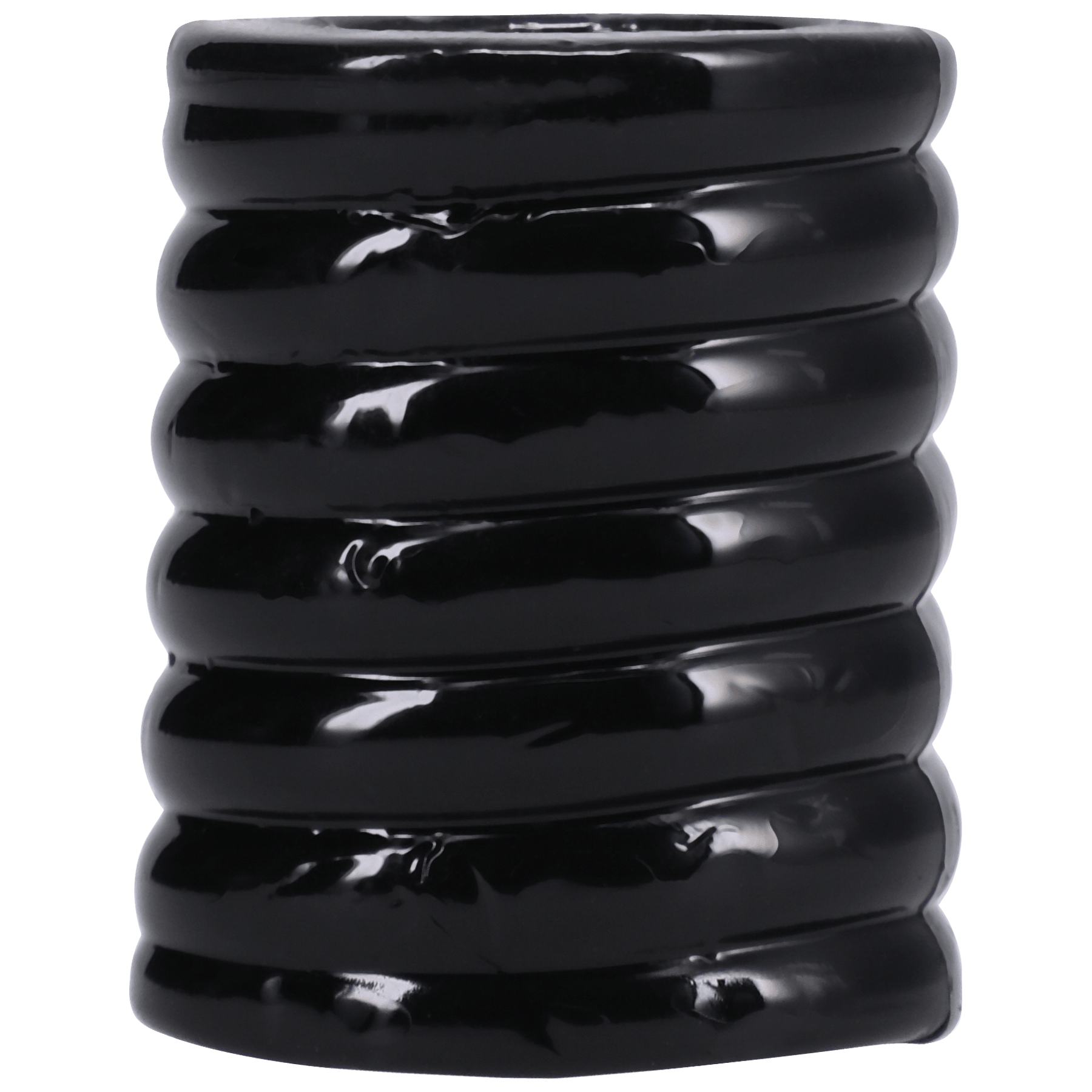 TitanMen Ribbed Stretch-To-Fit Cock Cage - Buy At Luxury Toy X - Free 3-Day Shipping