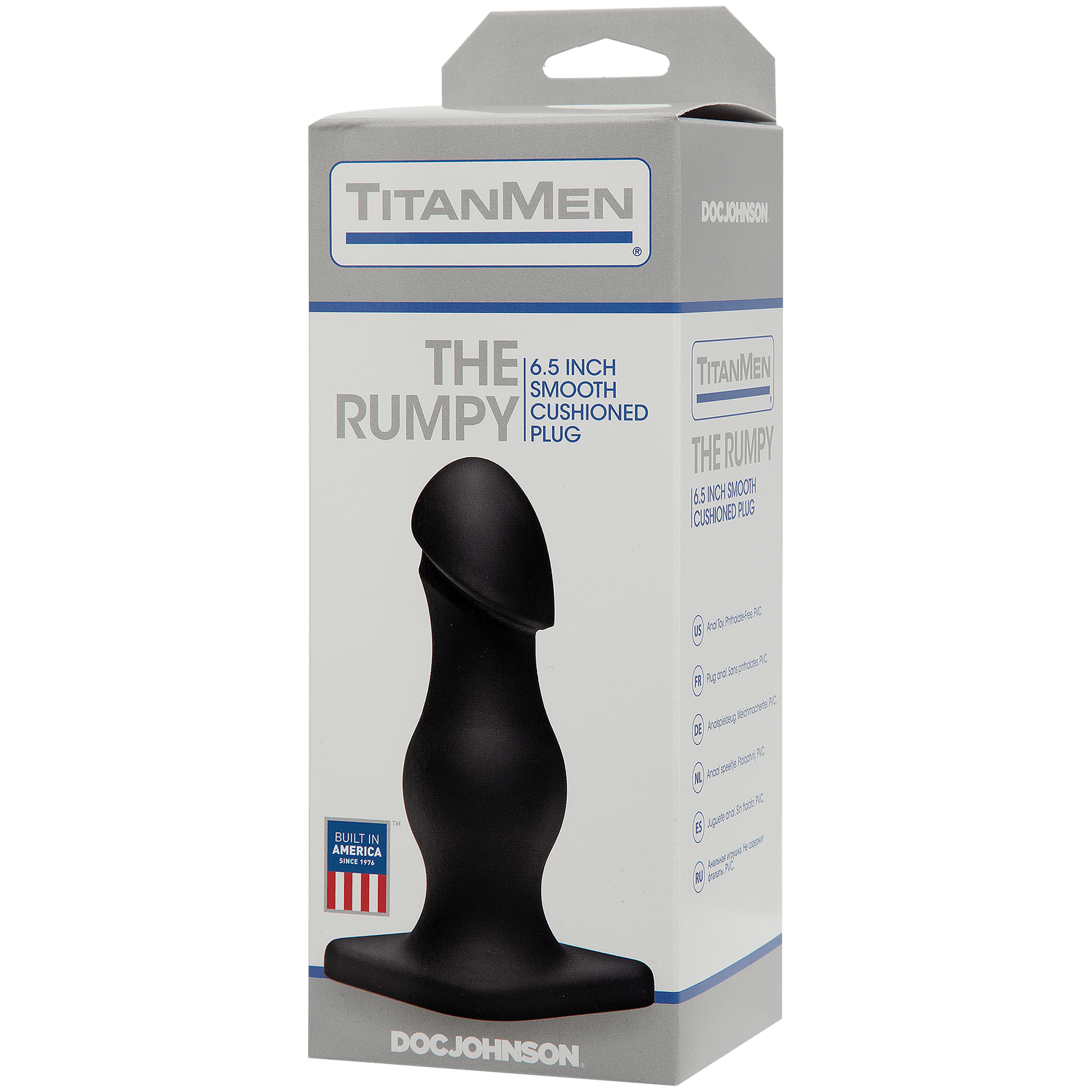 TitanMen The Rumpy Smooth Cushioned Anal Plug - Buy At Luxury Toy X - Free 3-Day Shipping