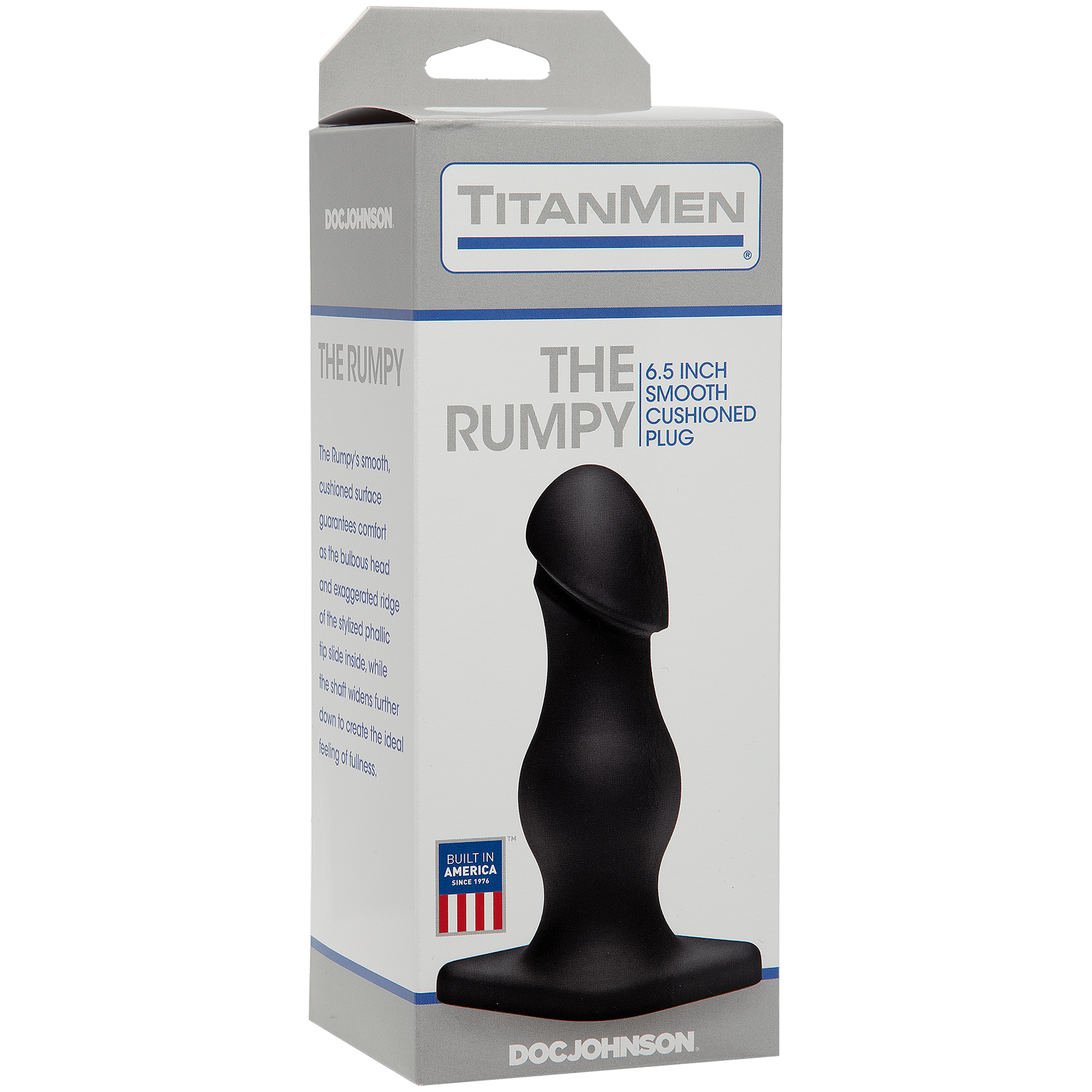 TitanMen The Rumpy Smooth Cushioned Anal Plug - Buy At Luxury Toy X - Free 3-Day Shipping