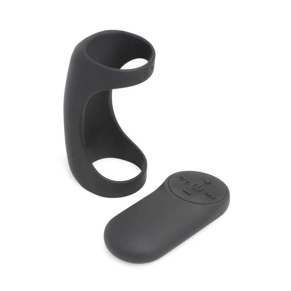Trinity Men 7X G-Shaft Silicone Rechargeable Cock Ring with Remote Control - Buy At Luxury Toy X - Free 3-Day Shipping