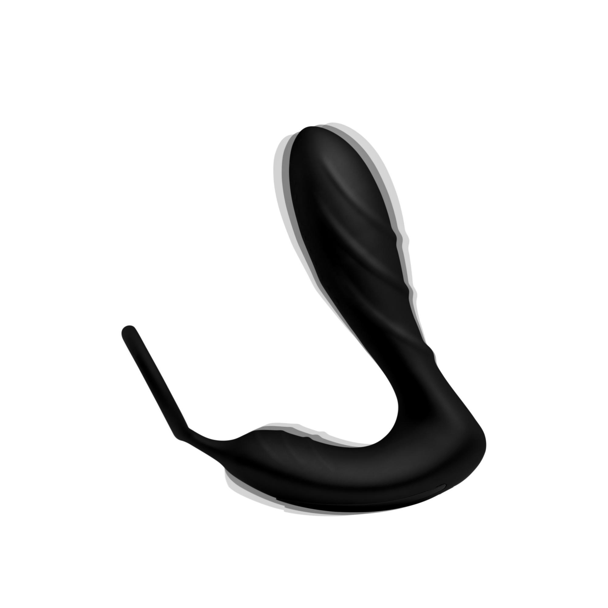 Under Control Silicone Prostate Vibrator and Strap with Remote Control - Buy At Luxury Toy X - Free 3-Day Shipping