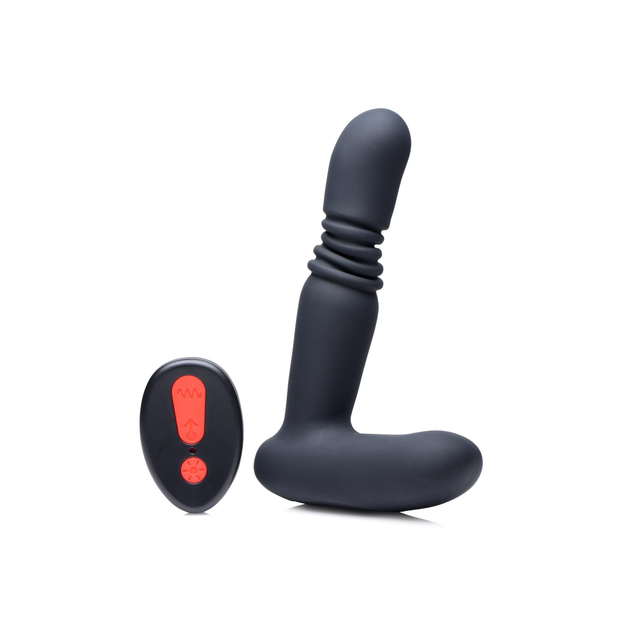 Under Control Silicone Thrusting Anal Plug with Remote Control - Buy At Luxury Toy X - Free 3-Day Shipping