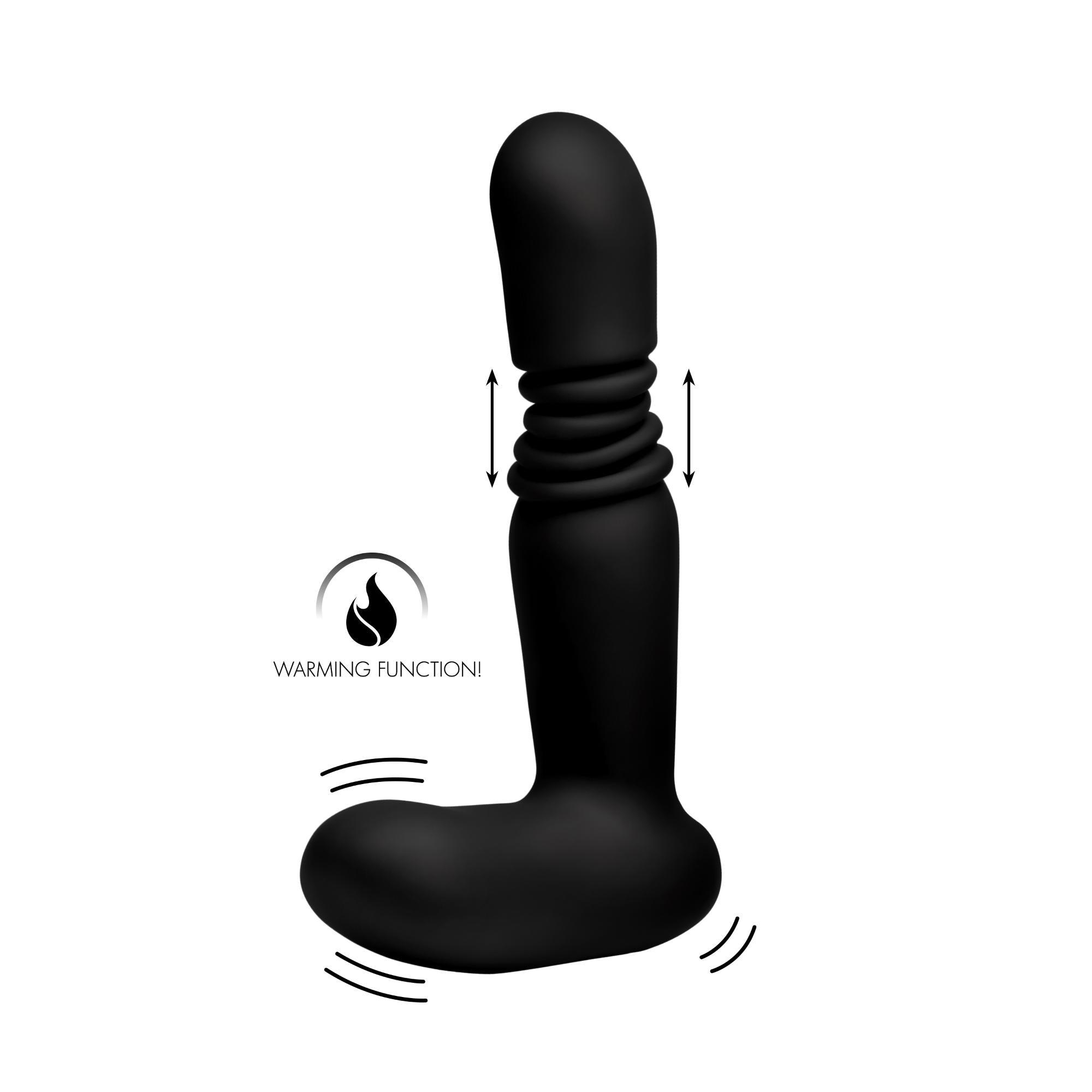 Under Control Silicone Thrusting Anal Plug with Remote Control - Buy At Luxury Toy X - Free 3-Day Shipping