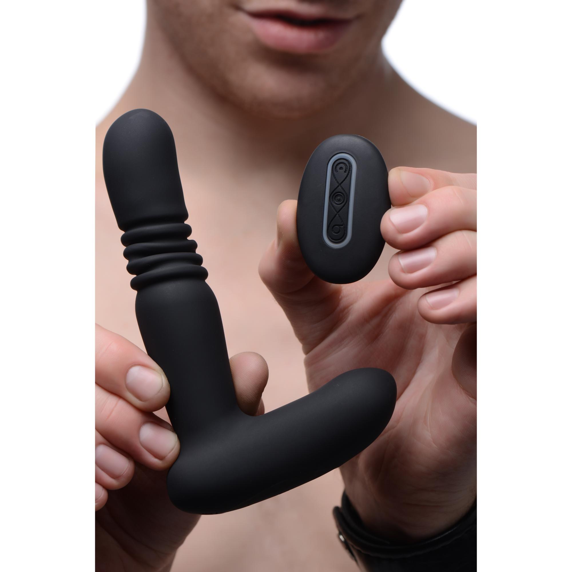 Under Control Silicone Thrusting Anal Plug with Remote Control - Buy At Luxury Toy X - Free 3-Day Shipping