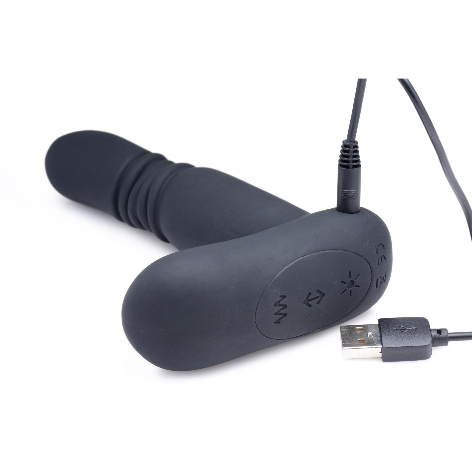 Under Control Silicone Thrusting Anal Plug with Remote Control - Buy At Luxury Toy X - Free 3-Day Shipping