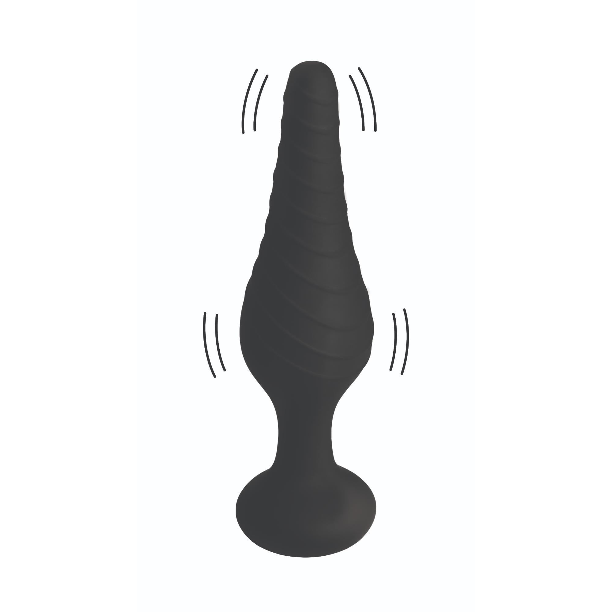 Under Control Silicone Vibrating Anal Plug with Remote Control - Buy At Luxury Toy X - Free 3-Day Shipping