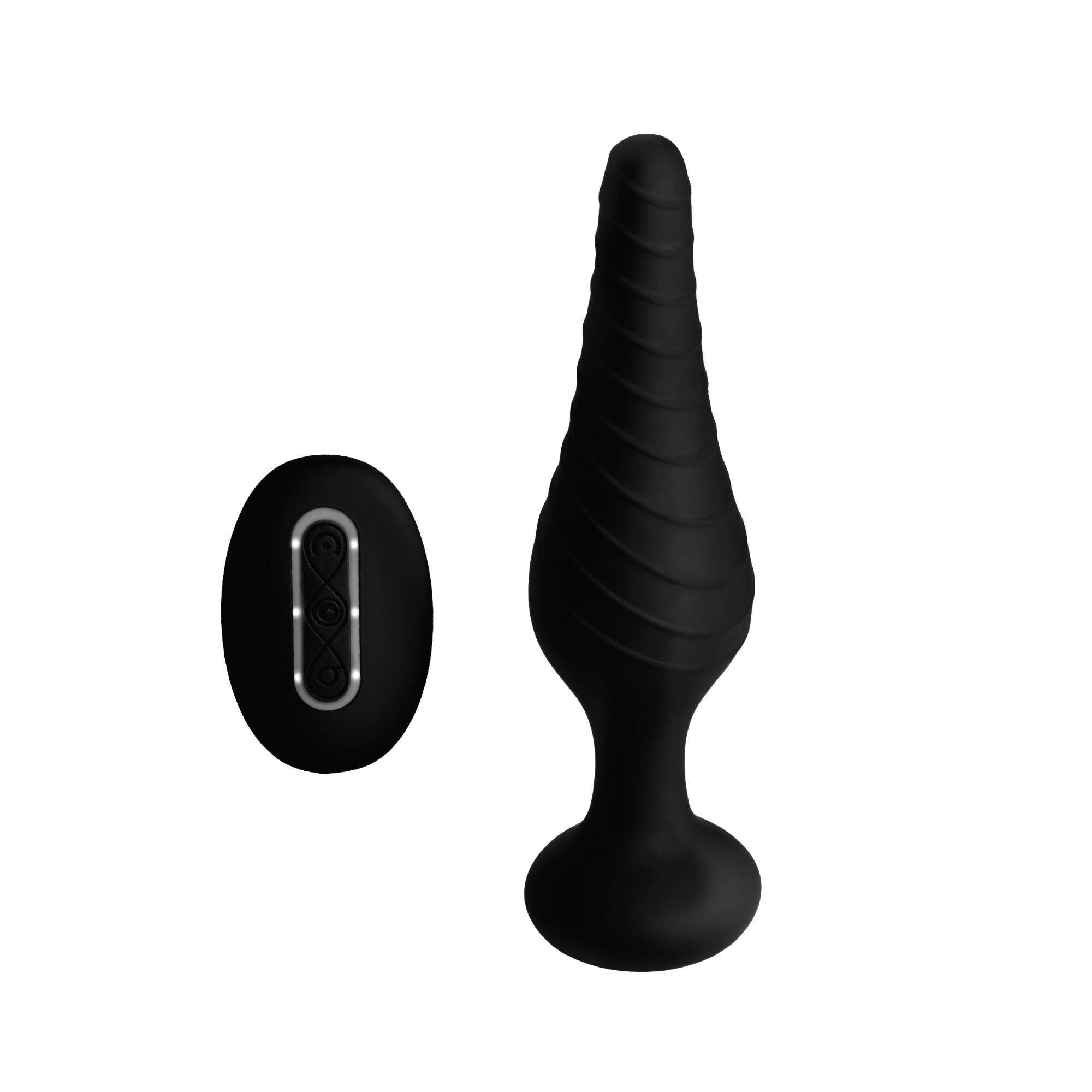 Under Control Silicone Vibrating Anal Plug with Remote Control - Buy At Luxury Toy X - Free 3-Day Shipping