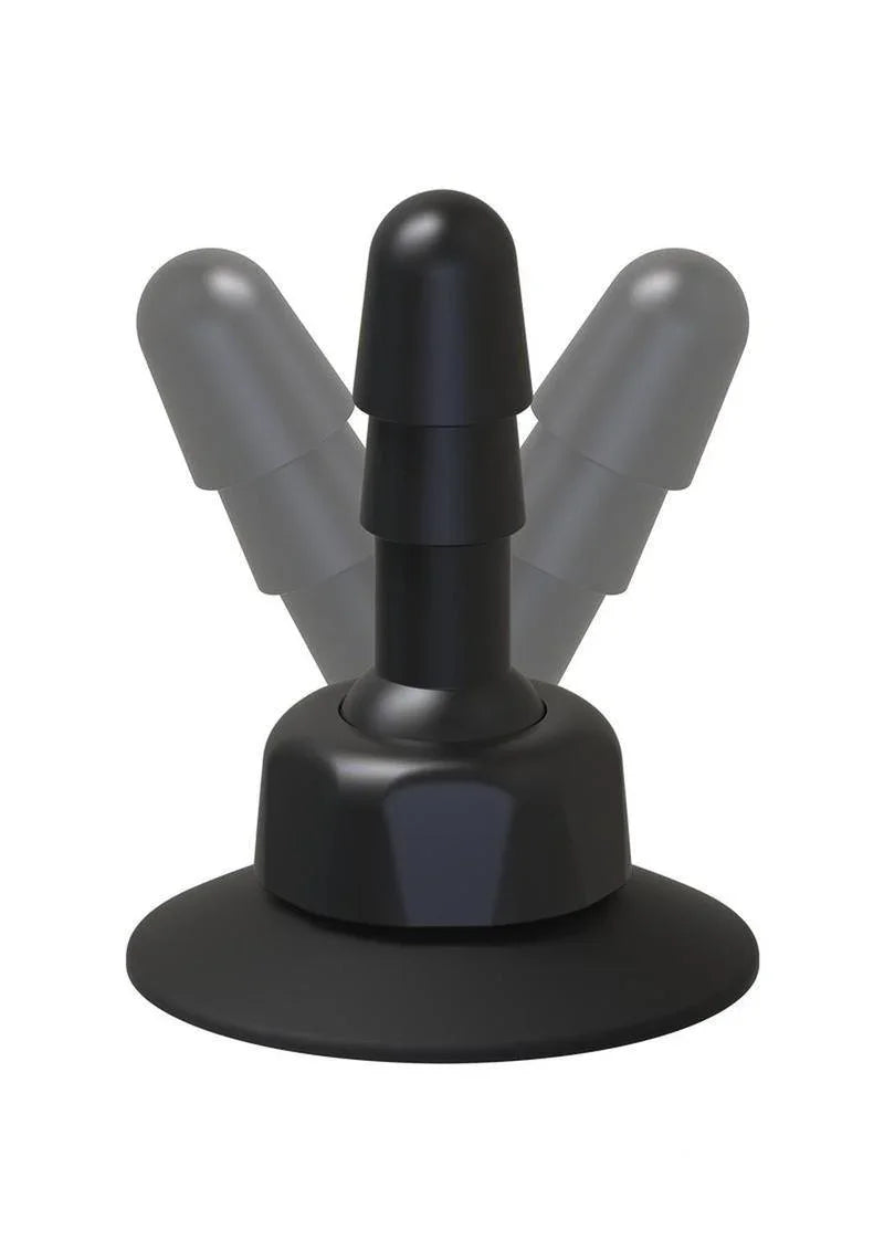 Vac U Lock Deluxe 360 Swivel Suction Cup Plug Black Vac U Lock Deluxe 360 Swivel Suction Cup Plug Black
