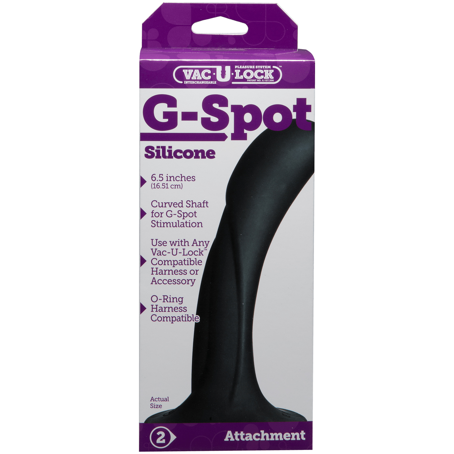 Vac-U-Lock - G-Spot - Silicone - Buy At Luxury Toy X - Free 3-Day Shipping