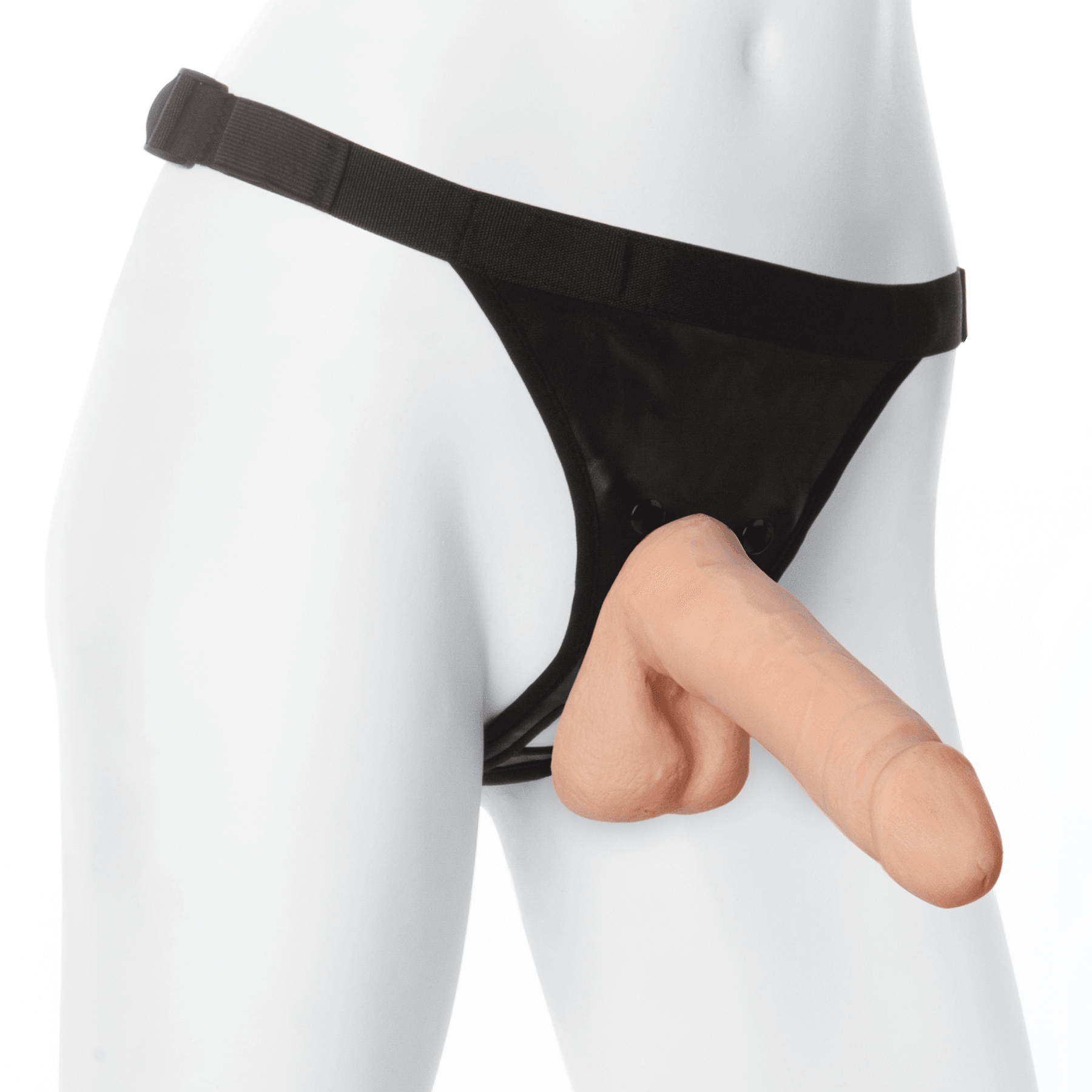 Vac-U-Lock - ULTRASKYN Cock - With Ultra Harness - Buy At Luxury Toy X - Free 3-Day Shipping