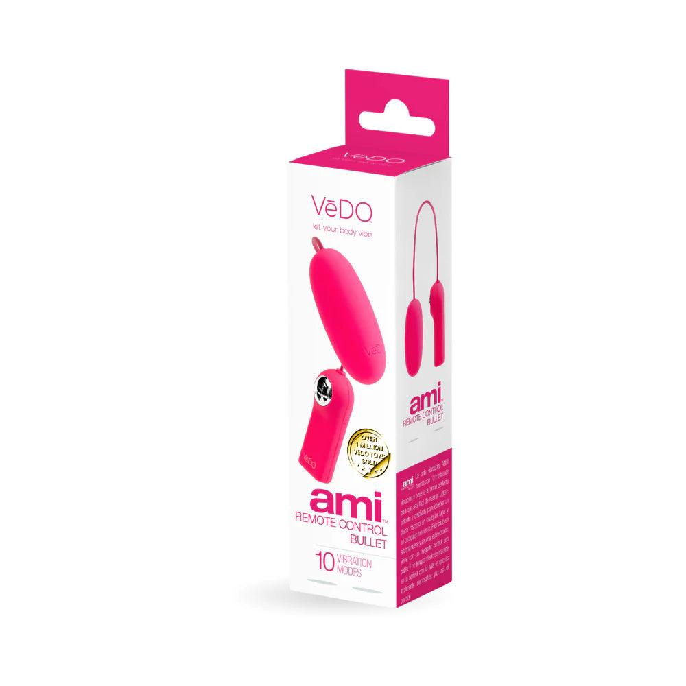 VeDO Ami Remote Control Silicone Bullet Vibrator - Buy At Luxury Toy X - Free 3-Day Shipping