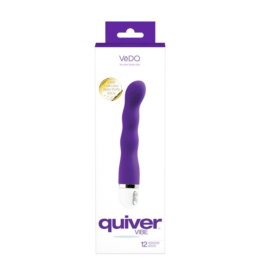 VeDO Quiver Silicone Vibrator - Buy At Luxury Toy X - Free 3-Day Shipping