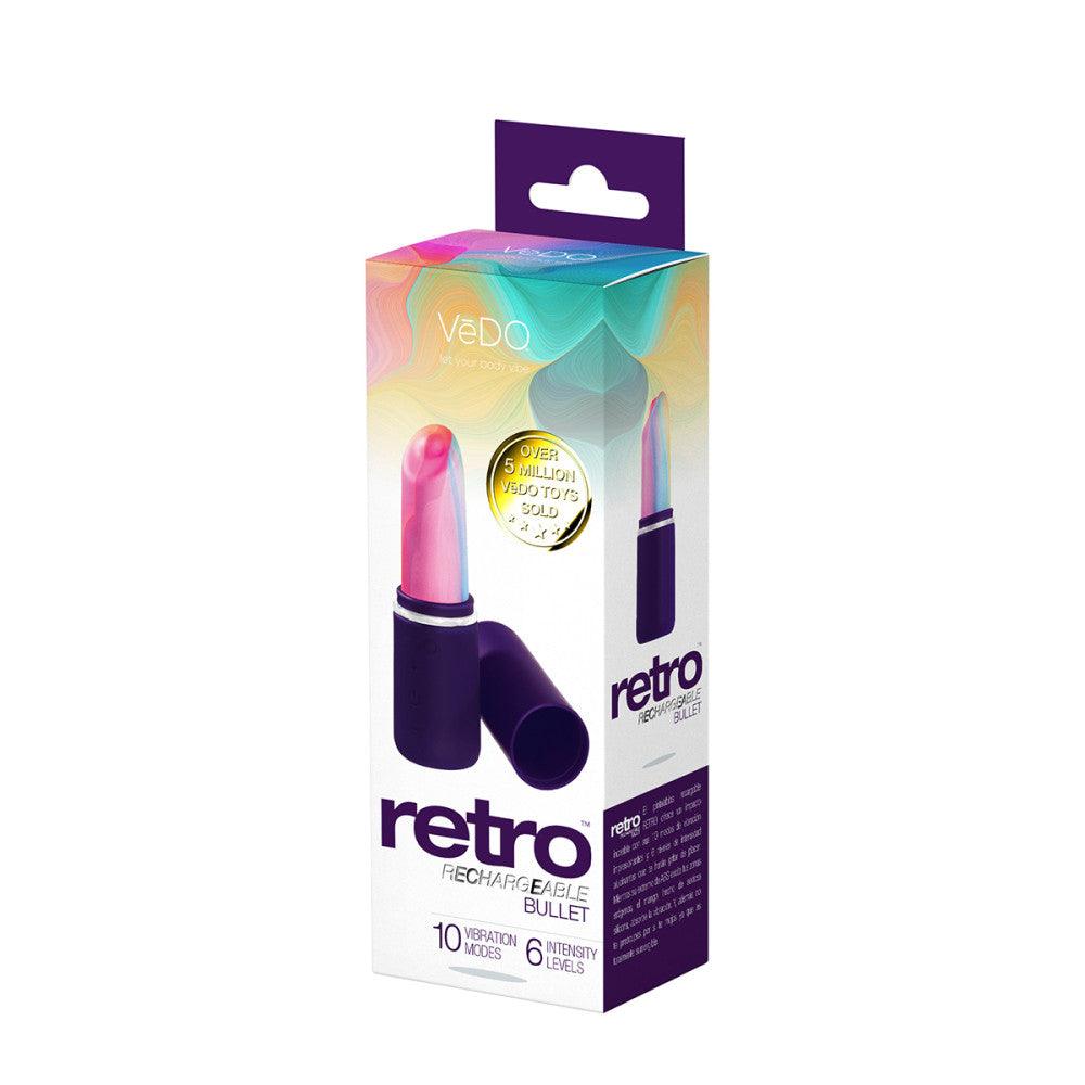 VeDO Retro Silicone Rechargeable Bullet - Buy At Luxury Toy X - Free 3-Day Shipping