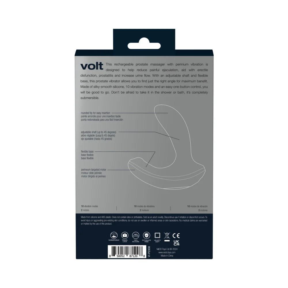 VeDo Volt Rechargeable Silicone Prostate Massager - Buy At Luxury Toy X - Free 3-Day Shipping