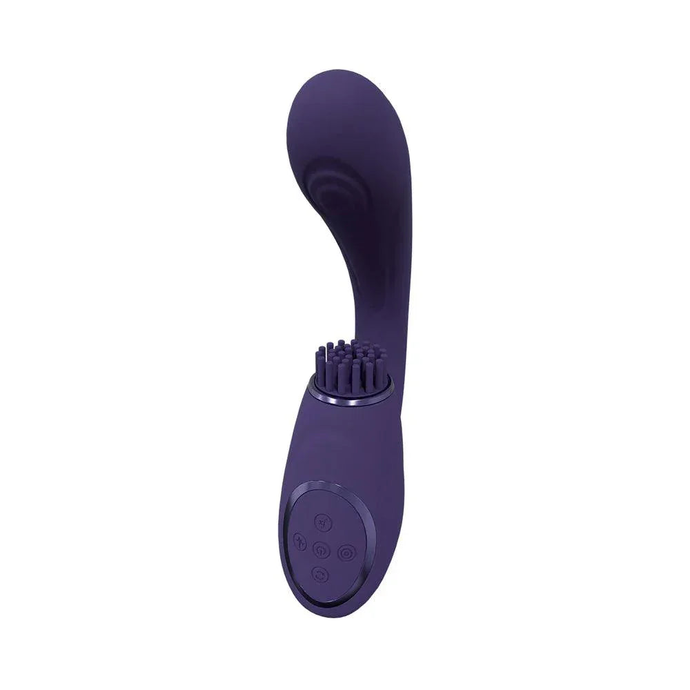 VIVE Gen Rechargeable Triple Motor G-Spot Vibrator with Pulse Wave and Vibrating Bristles - Buy At Luxury Toy X - Free 3-Day Shipping