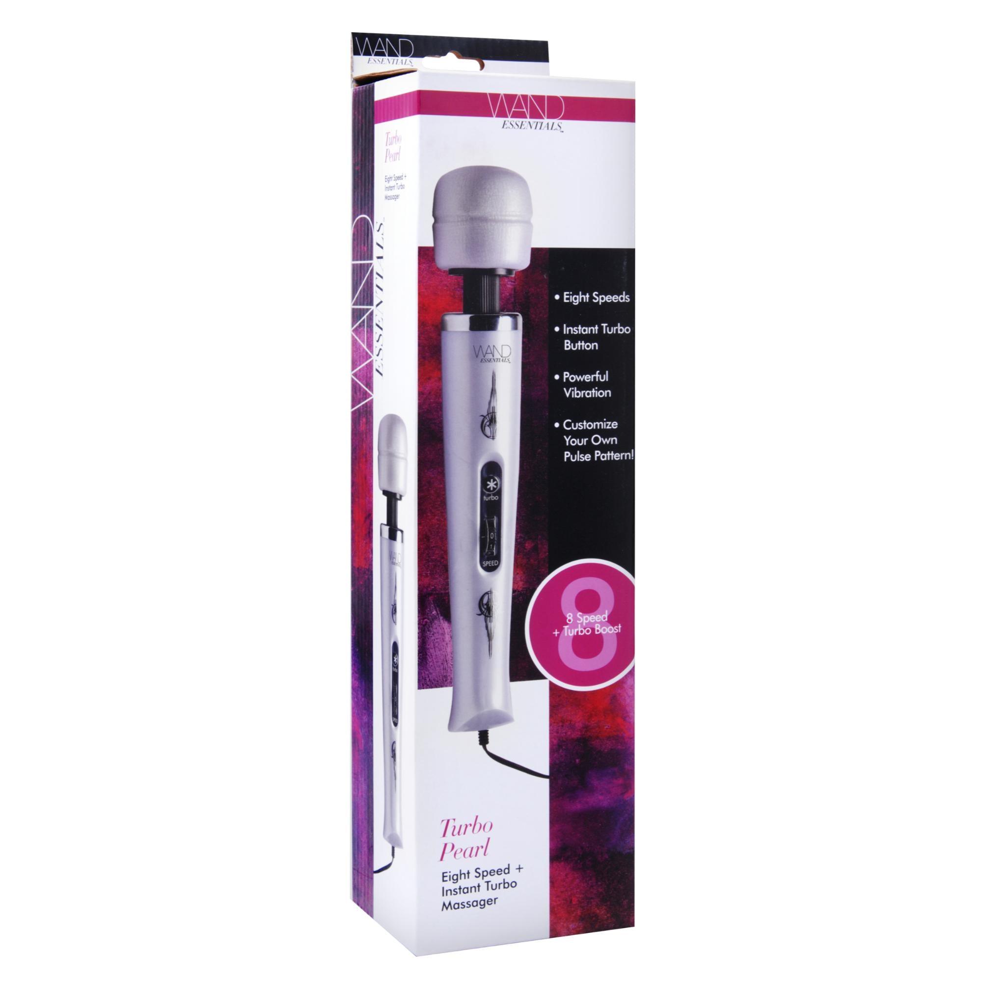 Wand Essentials Turbo Pearl Wand Massager - Buy At Luxury Toy X - Free 3-Day Shipping