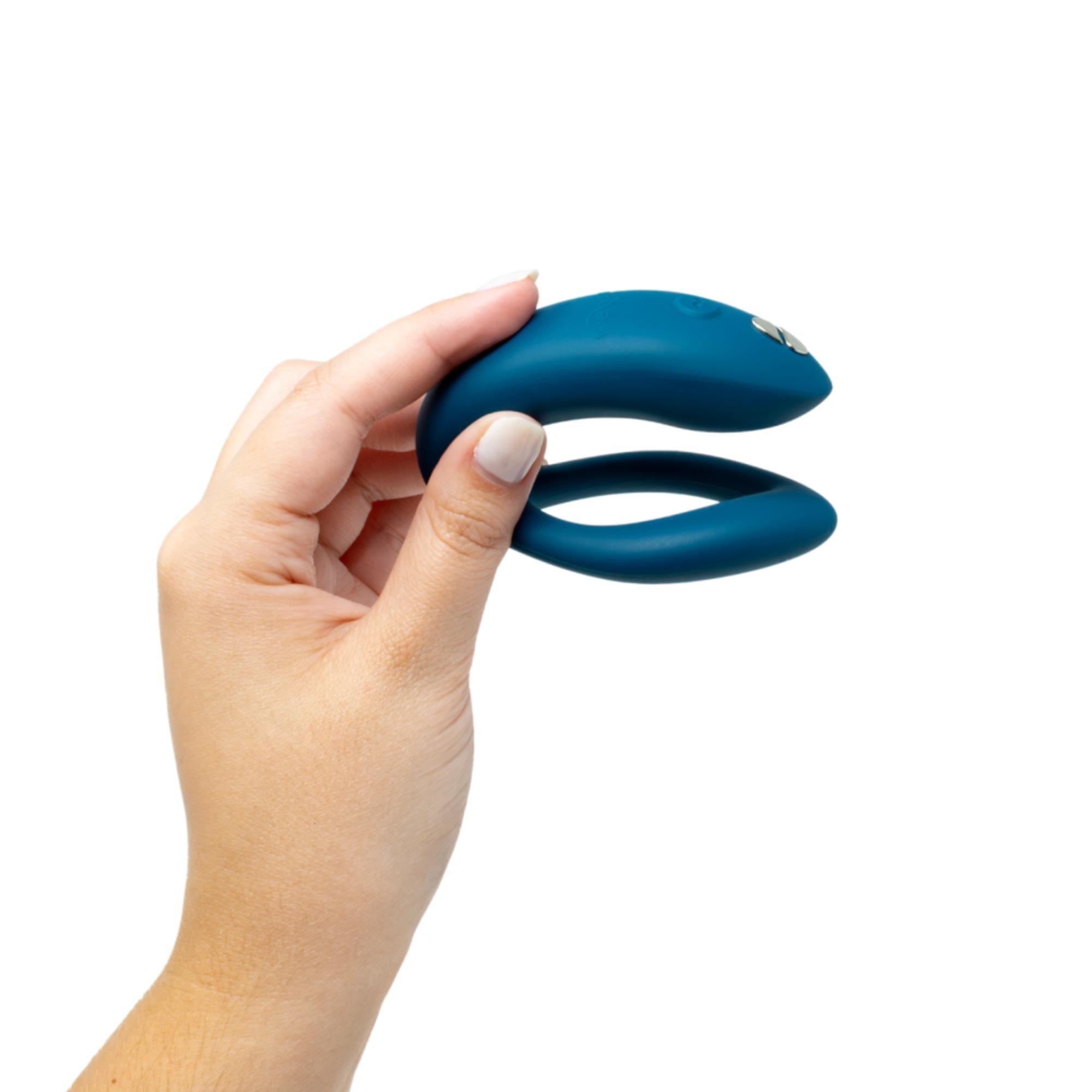 We-Vibe Sync O Rechargeable Silicone Couples Vibrator with Remote Control - Buy At Luxury Toy X - Free 3-Day Shipping