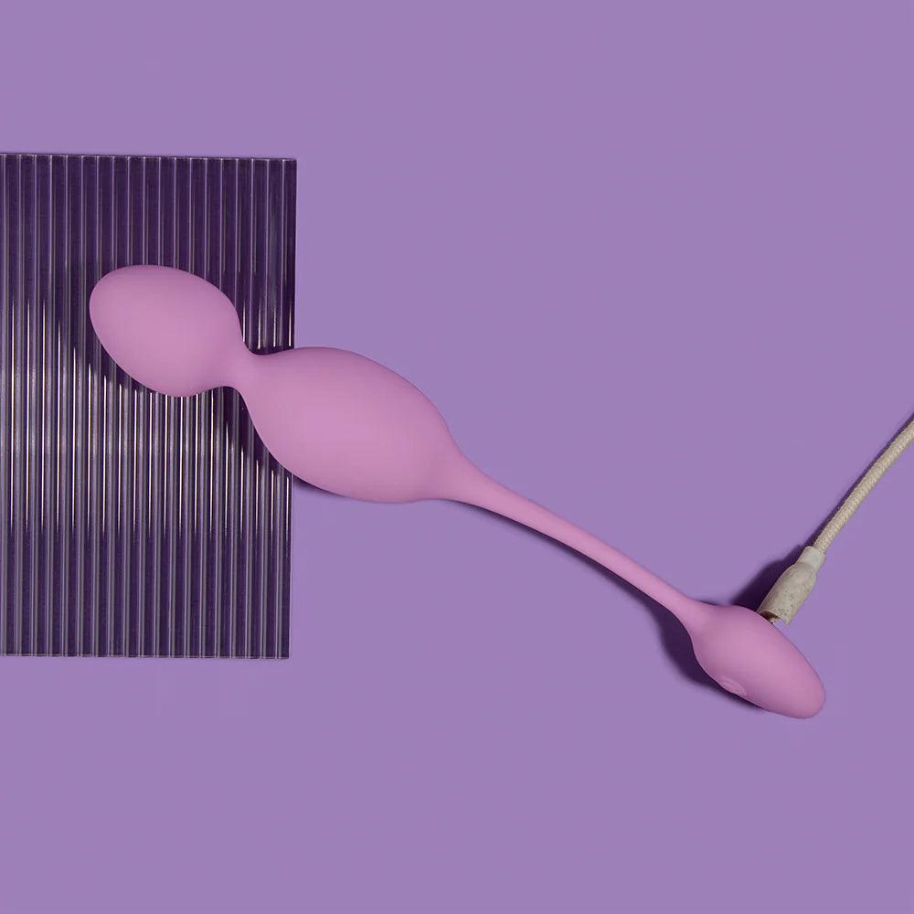 Wellness Raine Rechargeable Silicone Vibrating Kegel Ball with Remote - Buy At Luxury Toy X - Free 3-Day Shipping