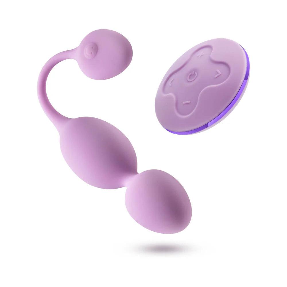 Wellness Raine Rechargeable Silicone Vibrating Kegel Ball with Remote - Buy At Luxury Toy X - Free 3-Day Shipping