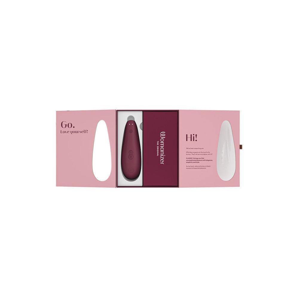 Womanizer Classic 2 Rechargeable Silicone Clitoral Stimulator - Buy At Luxury Toy X - Free 3-Day Shipping