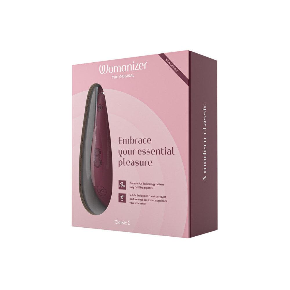Womanizer Classic 2 Rechargeable Silicone Clitoral Stimulator - Buy At Luxury Toy X - Free 3-Day Shipping