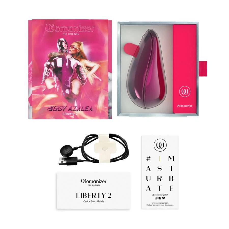 Womanizer Liberty 2 Rechargeable Silicone Clitoral Stimulator Special Edition - Buy At Luxury Toy X - Free 3-Day Shipping