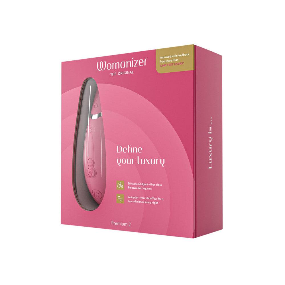 Womanizer Premium 2 Rechargeable Silicone Clitoral Stimulator - Buy At Luxury Toy X - Free 3-Day Shipping