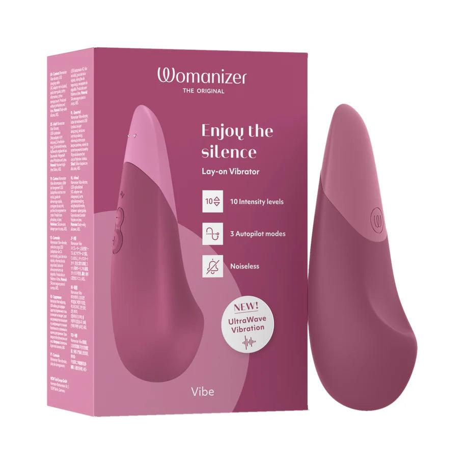 Womanizer Vibe Rechargeable Silicone Clitoral Vibrator - Buy At Luxury Toy X - Free 3-Day Shipping