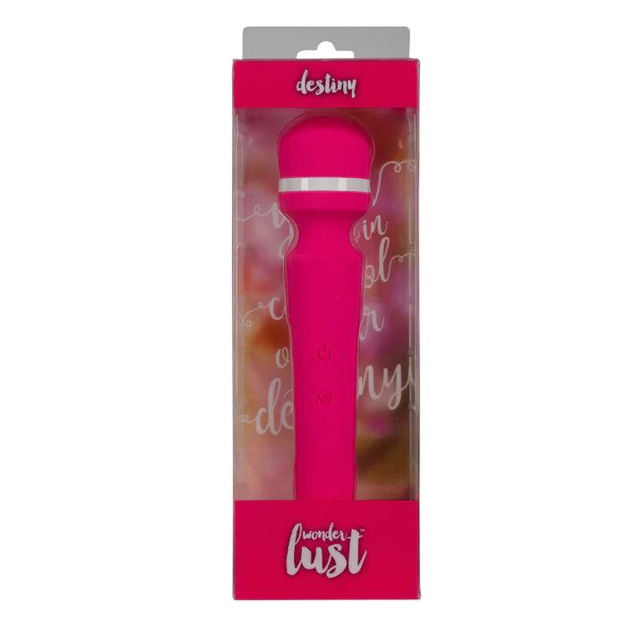 Wonderlust Destiny Silicone Rechargeable Wand Massager - Buy At Luxury Toy X - Free 3-Day Shipping