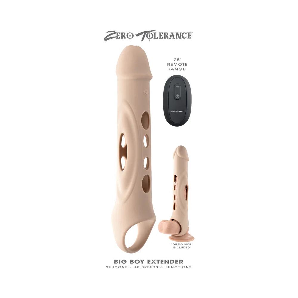 Zero Tolerance Big Boy Extender Rechargeable Extension with Remote Silicone - Buy At Luxury Toy X - Free 3-Day Shipping