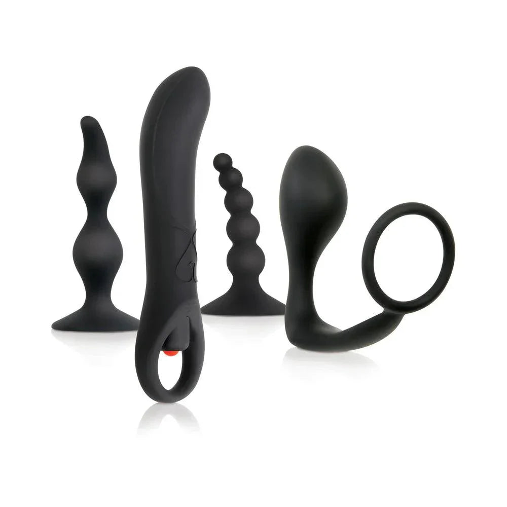 Zero Tolerance Intro To Prostate Kit 4-Piece Anal Play Set With DVD Zero Tolerance Intro To Prostate Kit 4-Piece Anal Play Set With DVD