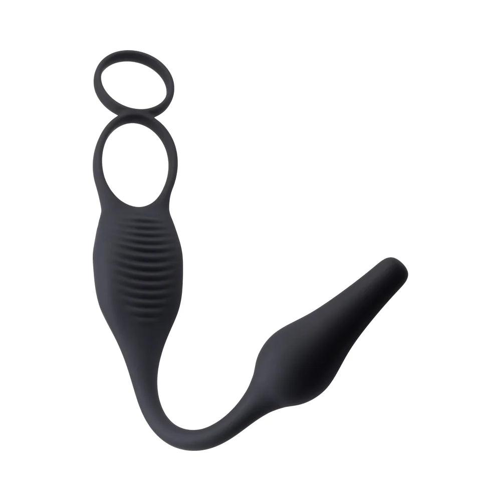 Zero Tolerance Plug & Tug Rechargeable Silicone Anal Plug and Cock Ring - Buy At Luxury Toy X - Free 3-Day Shipping