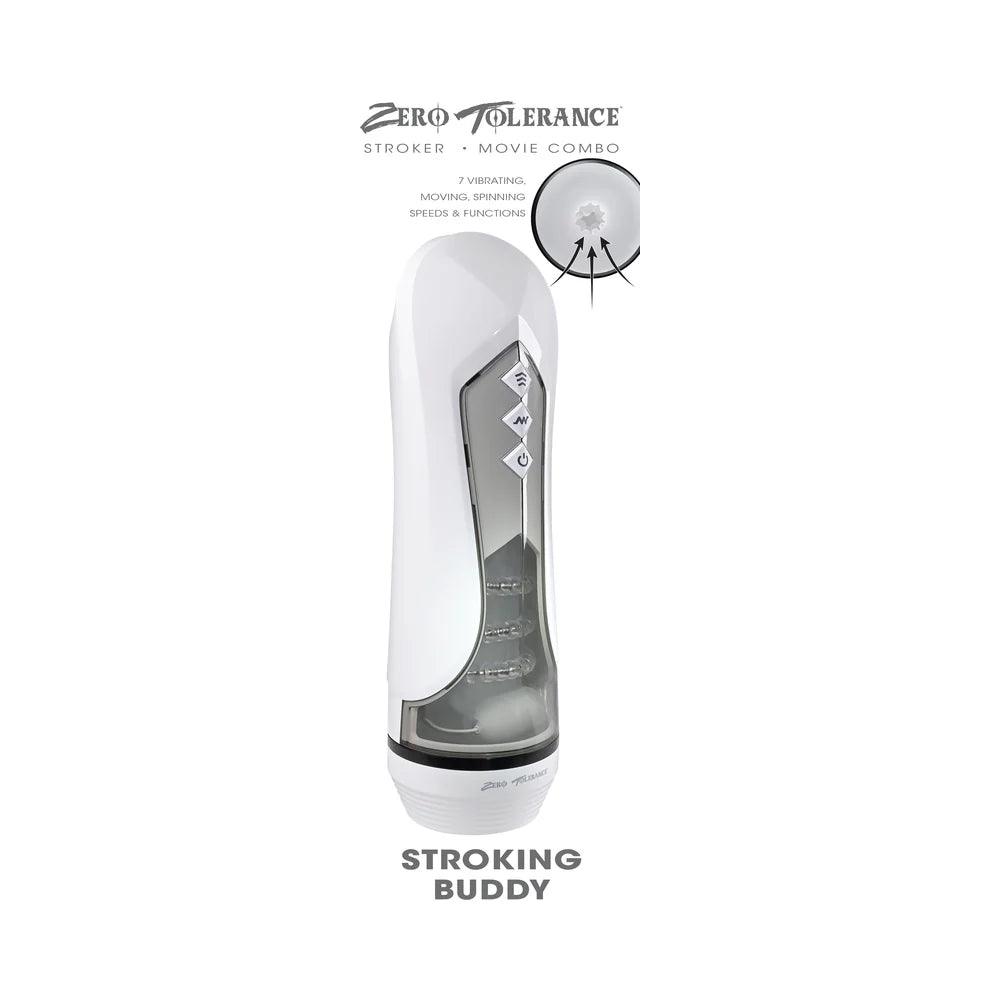 Zero Tolerance Stroking Buddy Rechargeable Vibrating Stroker - Buy At Luxury Toy X - Free 3-Day Shipping