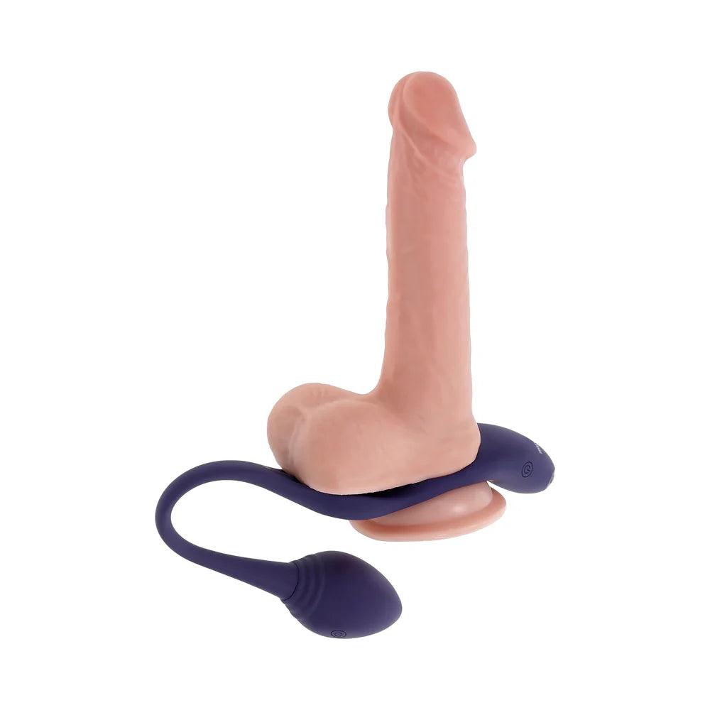 Zero Tolerance Tip to Tail Rechargeable Silicone Cock Ring with Anal Plug - Buy At Luxury Toy X - Free 3-Day Shipping