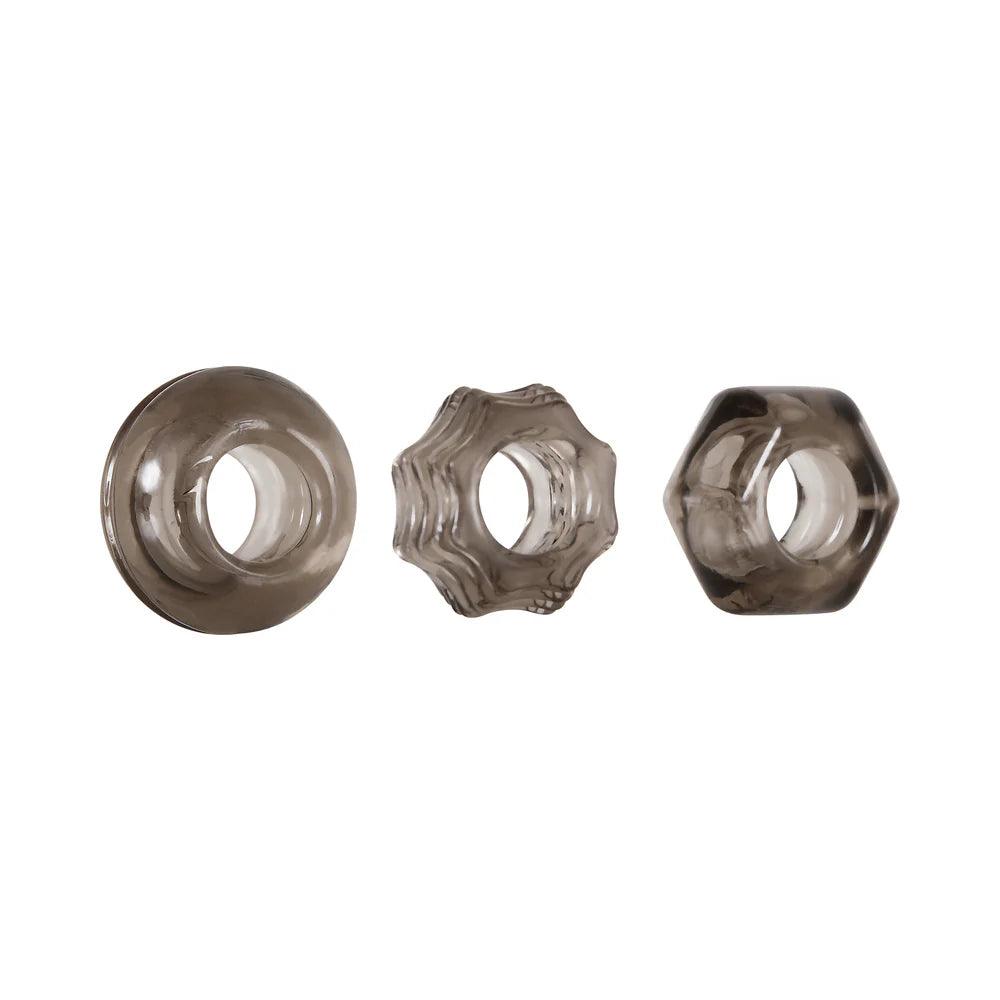Zero Tolerance Triple Thick 3-Piece Cockring Set - Buy At Luxury Toy X - Free 3-Day Shipping