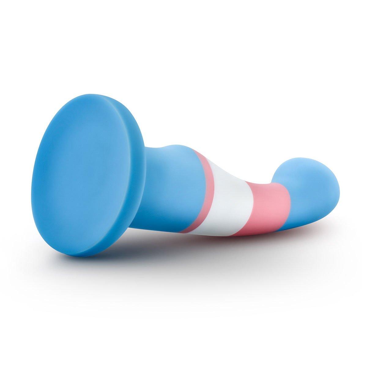 Avant Pride P2 True Blue 6-Inch Silicone Dildo - Buy At Luxury Toy X - Free 3-Day Shipping
