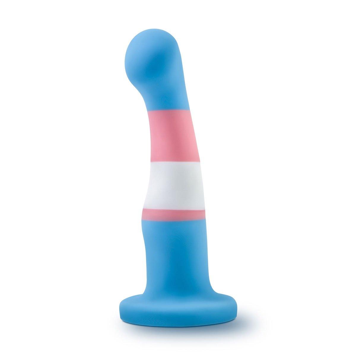 Avant Pride P2 True Blue 6-Inch Silicone Dildo - Buy At Luxury Toy X - Free 3-Day Shipping