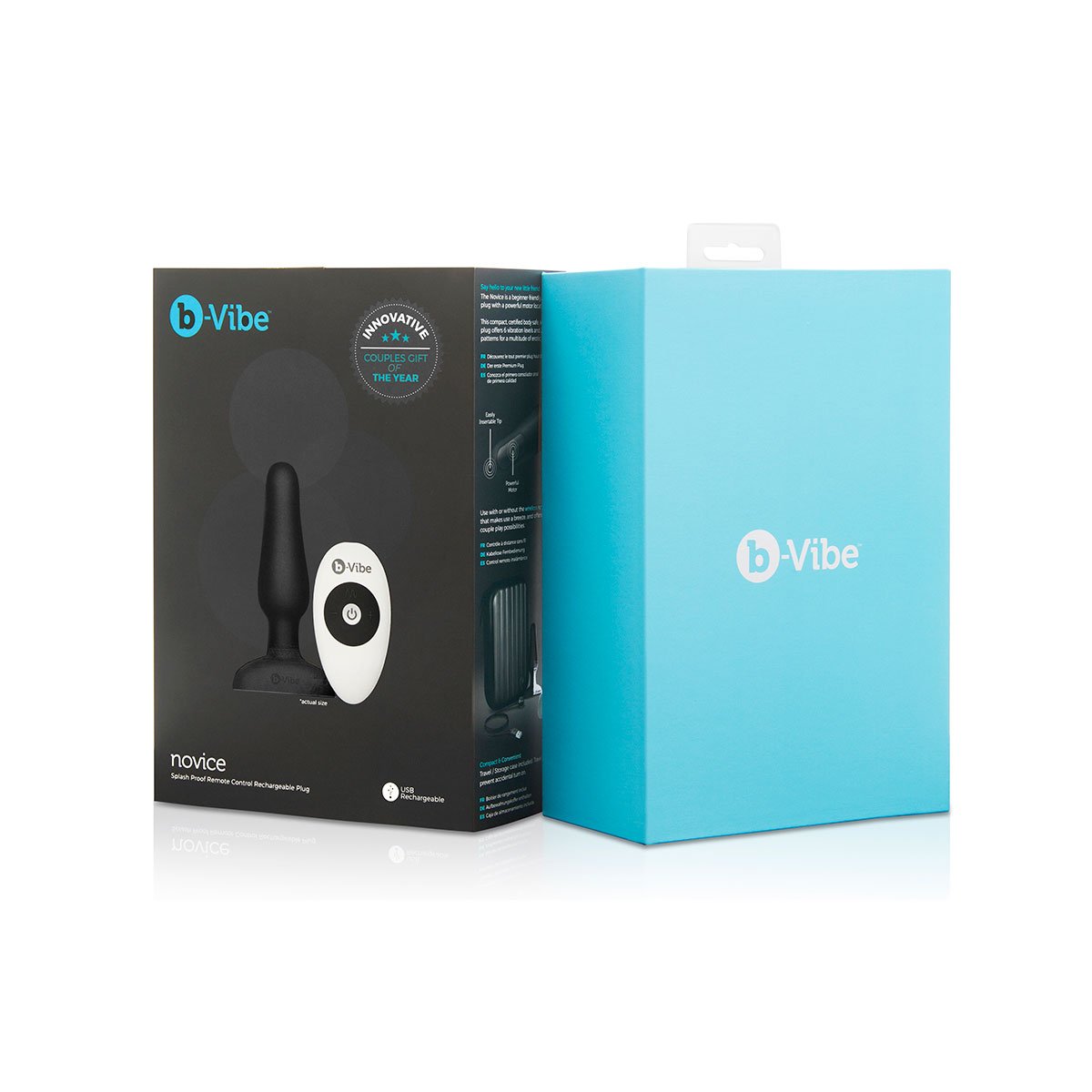 B-Vibe Novice Plug - Buy At Luxury Toy X - Free 3-Day Shipping
