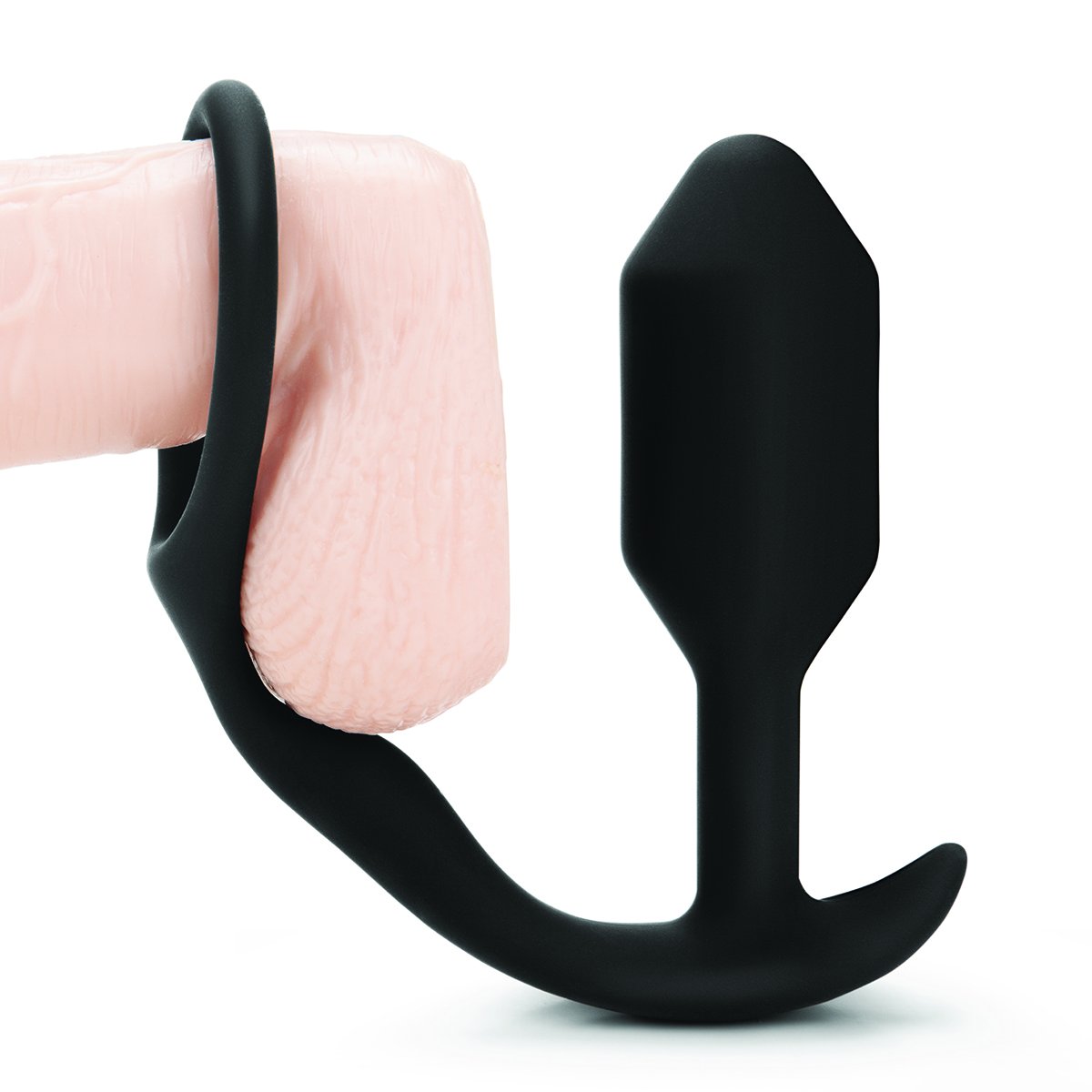 B-Vibe Snug & Tug Ring-Plug - Buy At Luxury Toy X - Free 3-Day Shipping