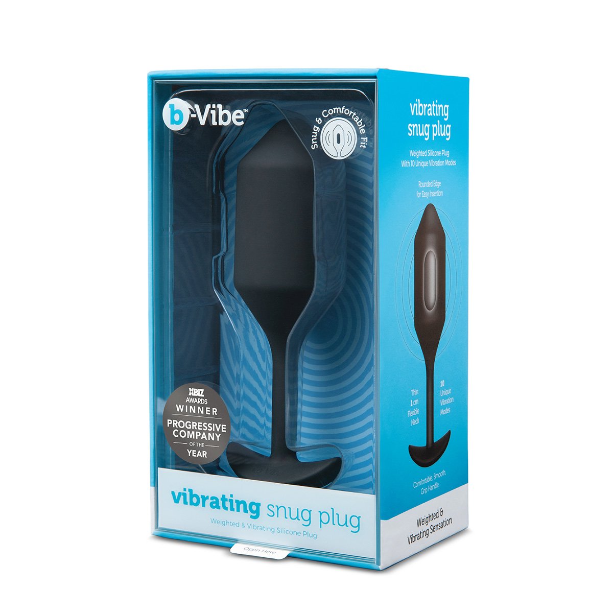 B-Vibe Snug Plug Vibrating XL - Buy At Luxury Toy X - Free 3-Day Shipping